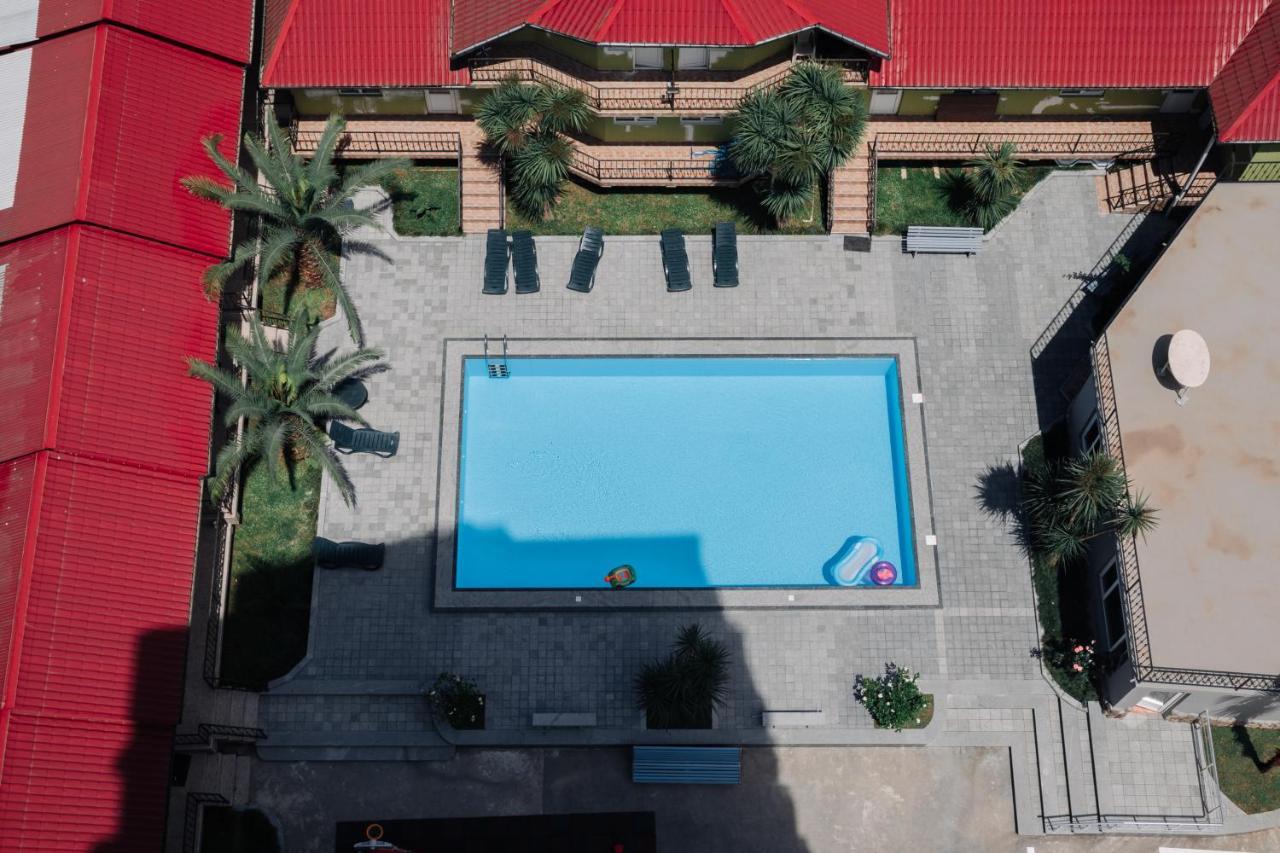 Calligraphy Hotel And Cottages Mtsvane Konts'khi Buitenkant foto